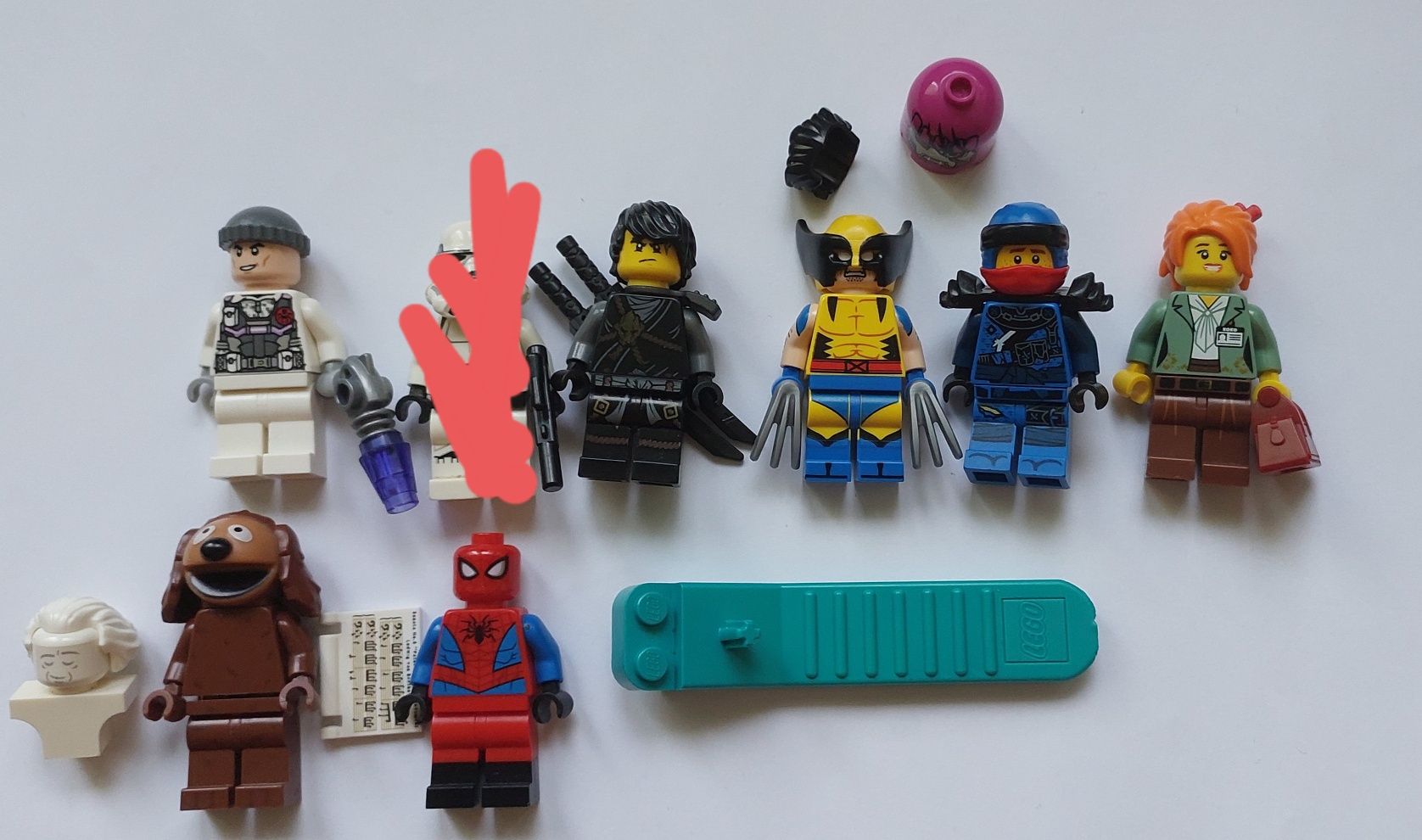 Lego mix figurek