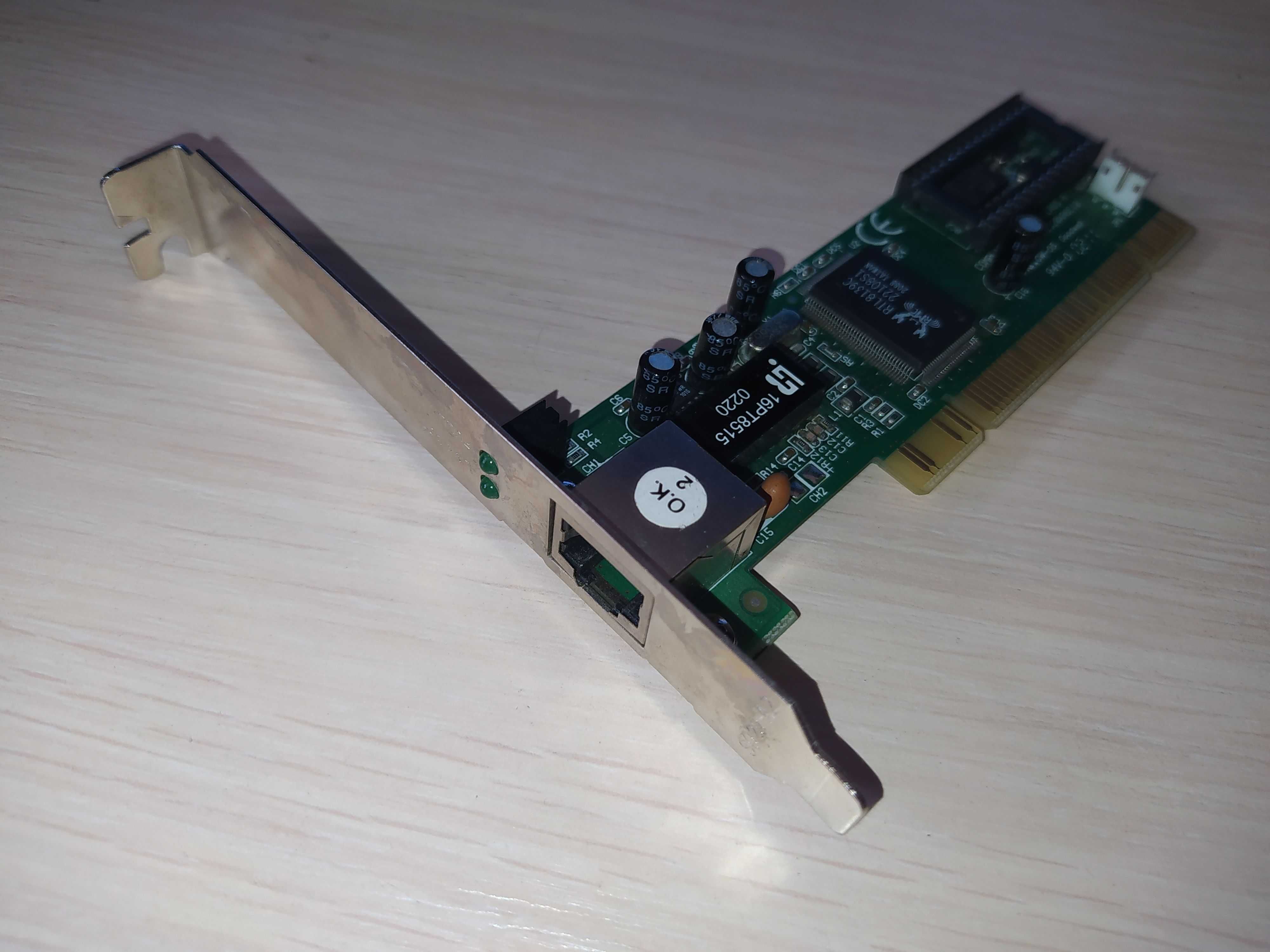 Мережеві плати (TP-Link/D-Link/Gembird/Intel/інші)