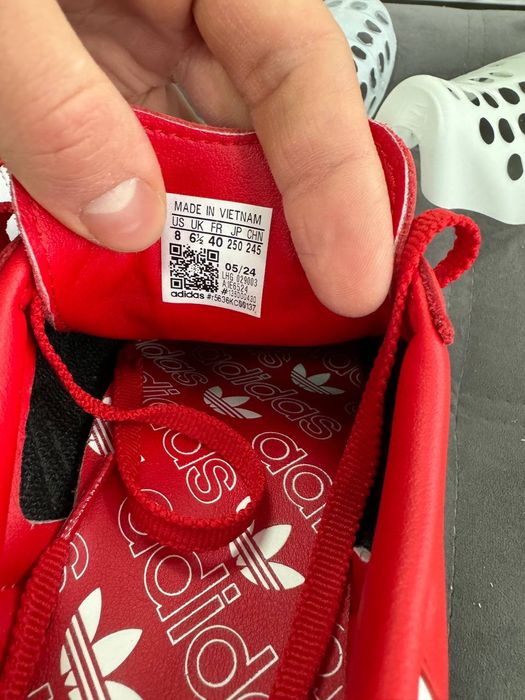 ОРИГІНАЛ 100% Кросівки Adidas Samba Og Red IE6524 40