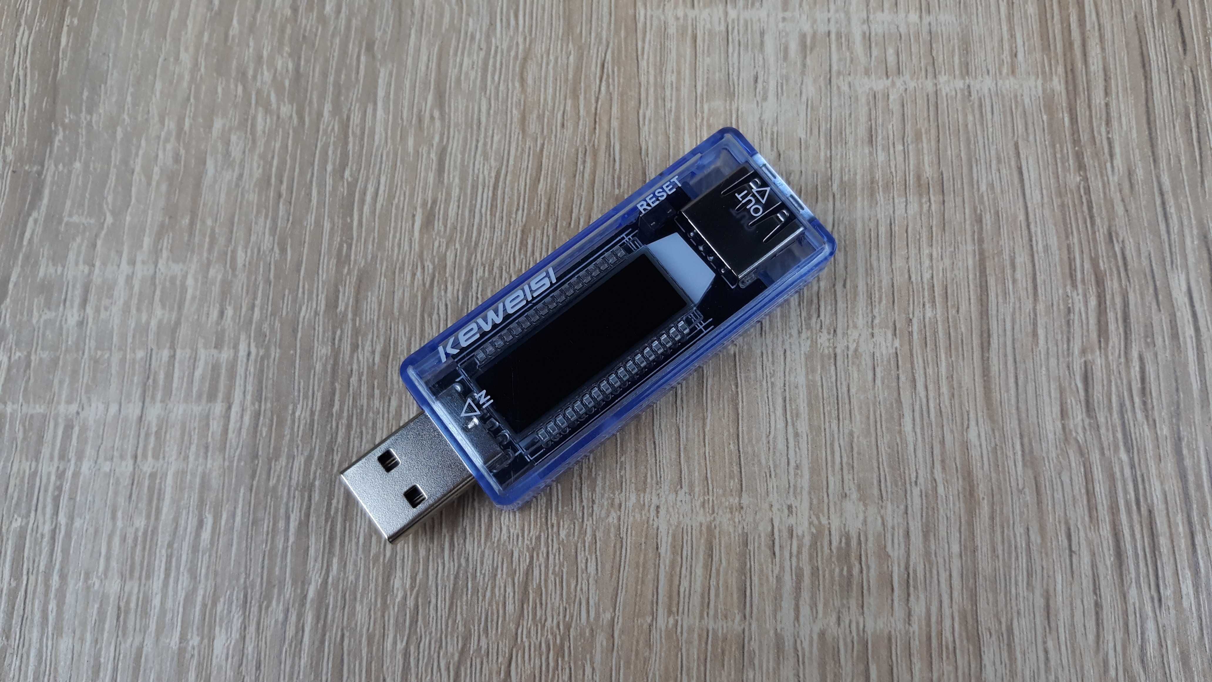 USB Тестер вольтметр амперметр измеритель ёмкости аккумулятора
