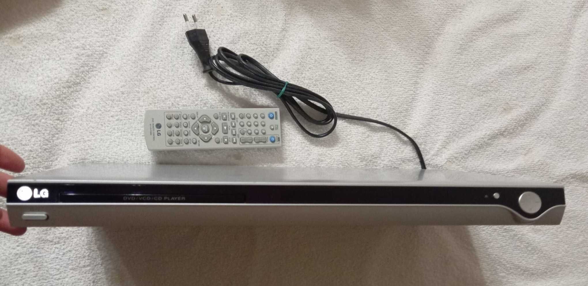 Leitor dvd LG com varios dvd's