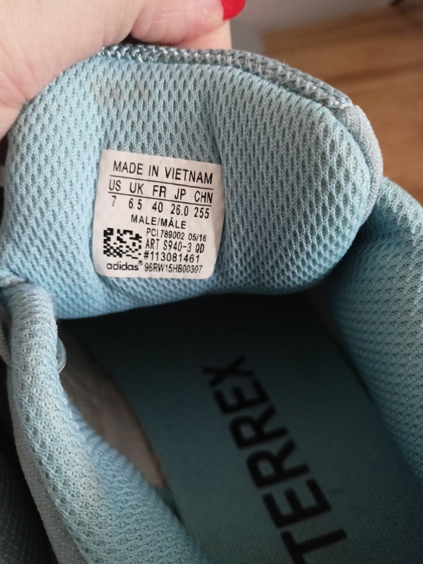 Buty adidas terrex Gore tex 40 niebieskie  Swift r2