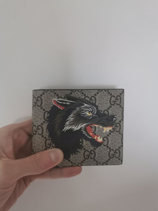 Portfel Gucci GG Wolf