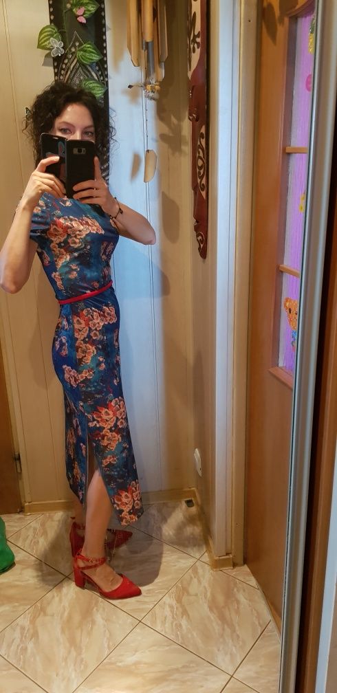 Sukienka styl azjatycki,  chiński
