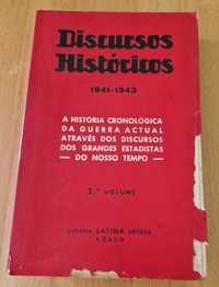 Discursos históricos - 4 volumes - de 1939 a 1945