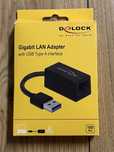 Delock Adapter USB 3.0 > Gigabit LAN 10/100/1000 Mb/s
