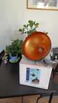 Kurier GRATIS, Lampa wisząca vintage retro loft złoto czerń, E27