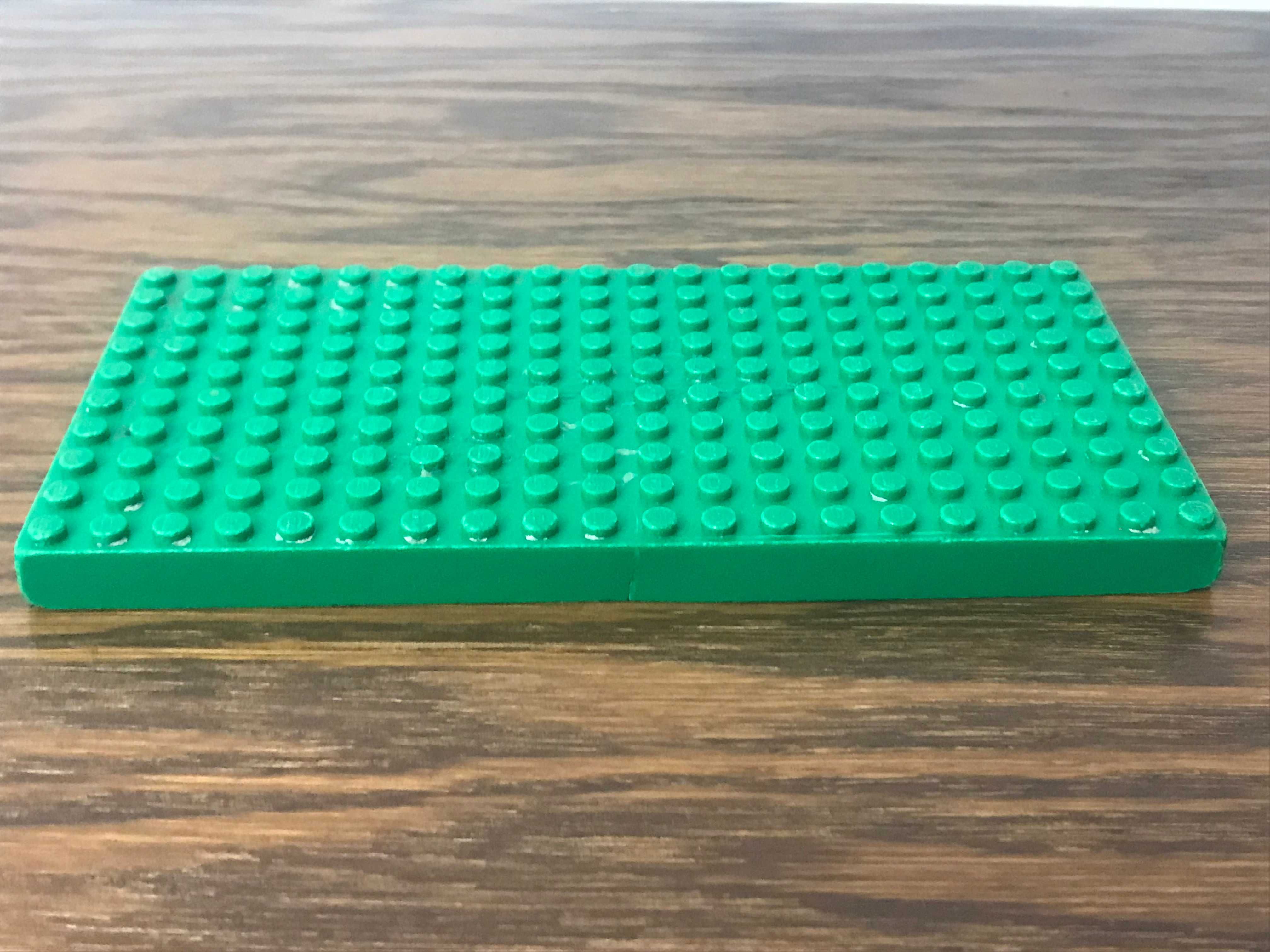 LEGO 10x20  płytka gruba zielona LEGO Vintage