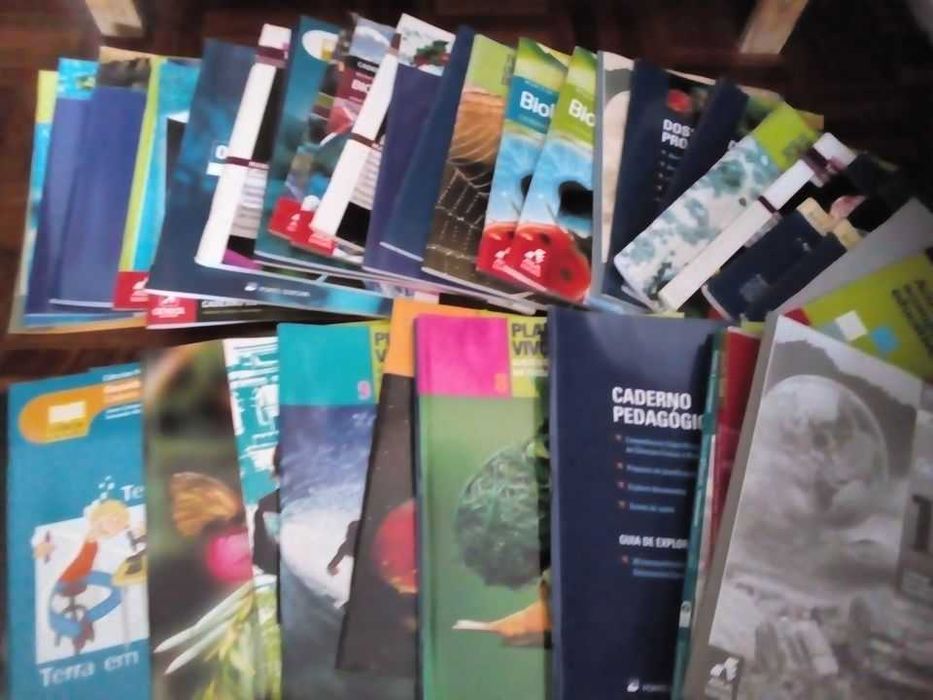 NOVOS [8º até 12º ano] - Manuais Professor / Cadernos Atividades / Cds