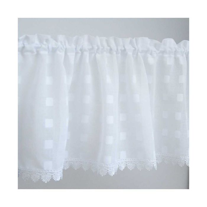 Zazdrostka, krótka firanka, kitchen curtain 110 x 40 cm