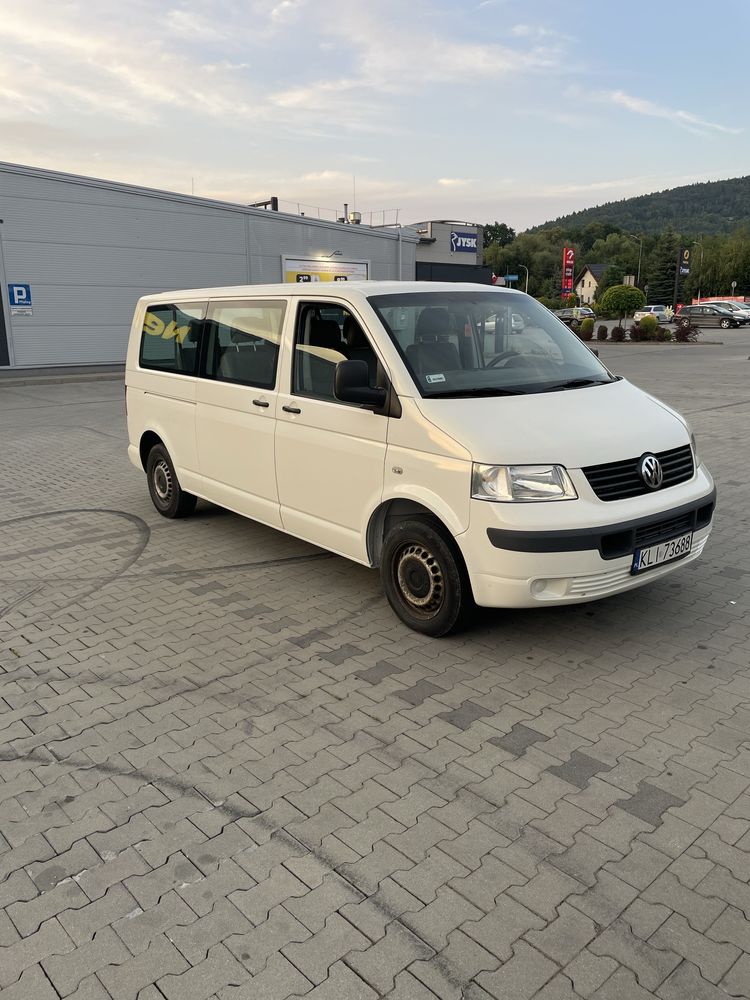 Vw t5 caravelle 1.9 tdi 9 osobowy long 2009