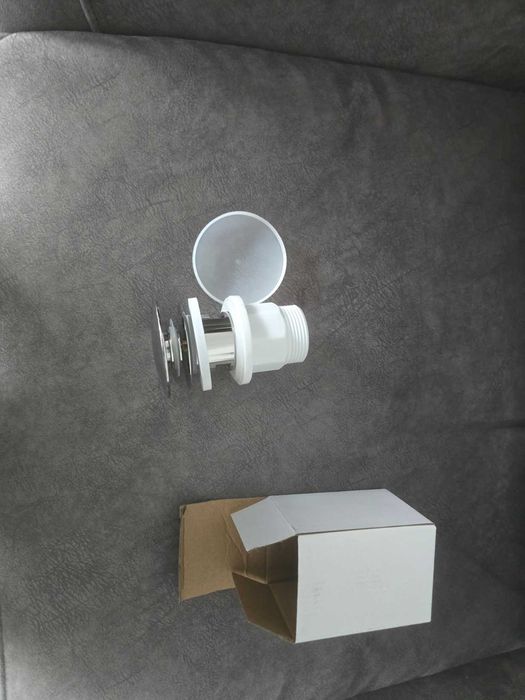 odpływ do umywalki chrom klik klak