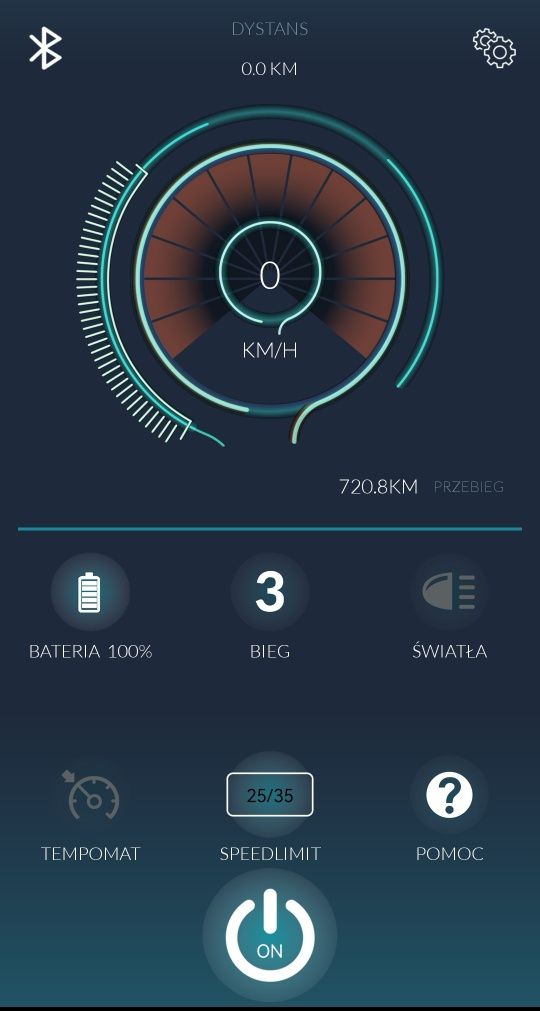 Hulajnoga elektryczna Motus Scooty 10 2022 na gwarancji