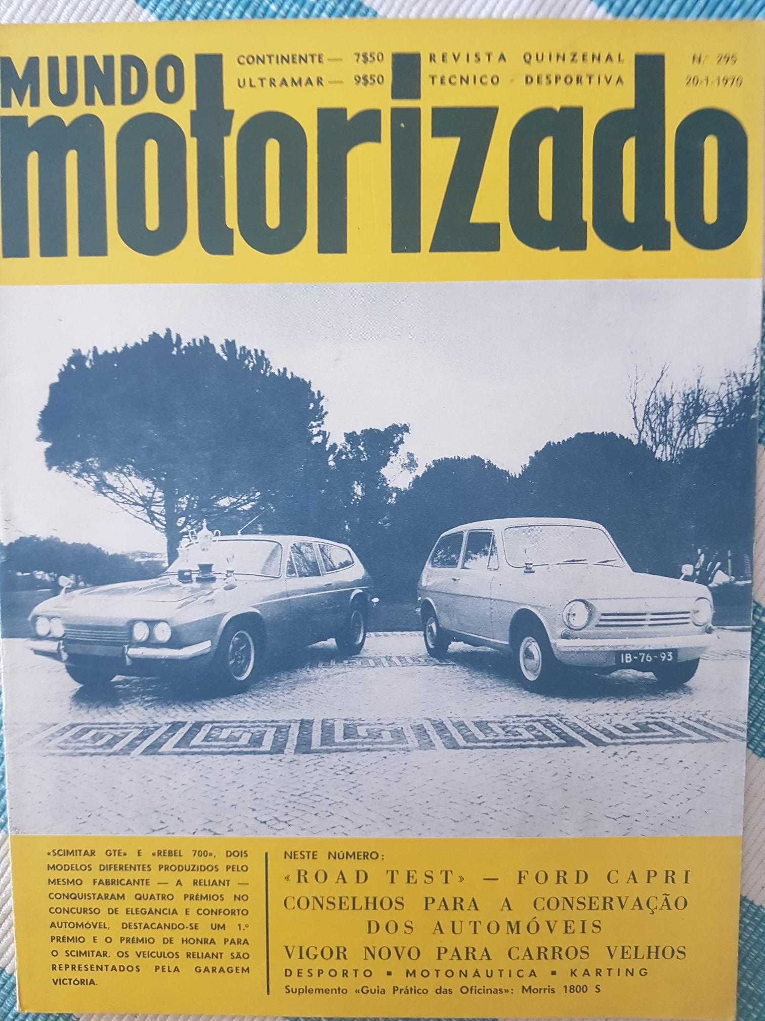 Revista Mundo Motorizado Nº295 (Ano:1970)