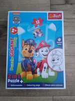 Nowe Puzzle Gigant 2w1 Psi Patrol, wiek 2+