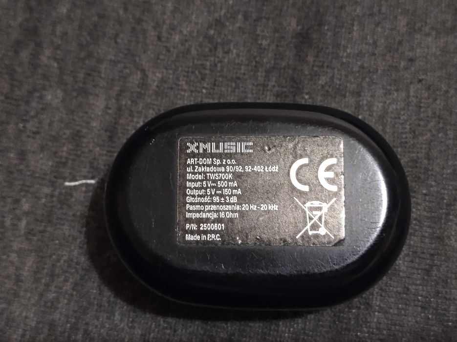 Słuchawki bezprzewodowe XMUSIC TWS700B - Używane