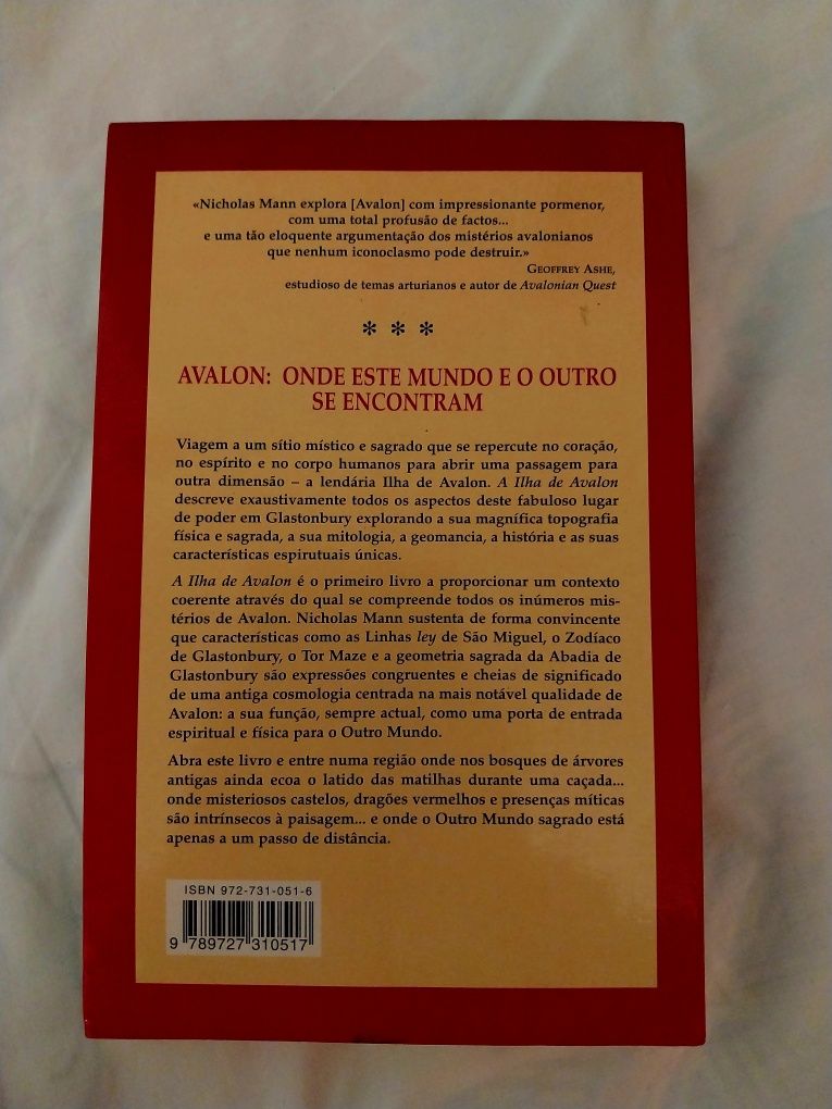Livro: A Ilha de Avalon