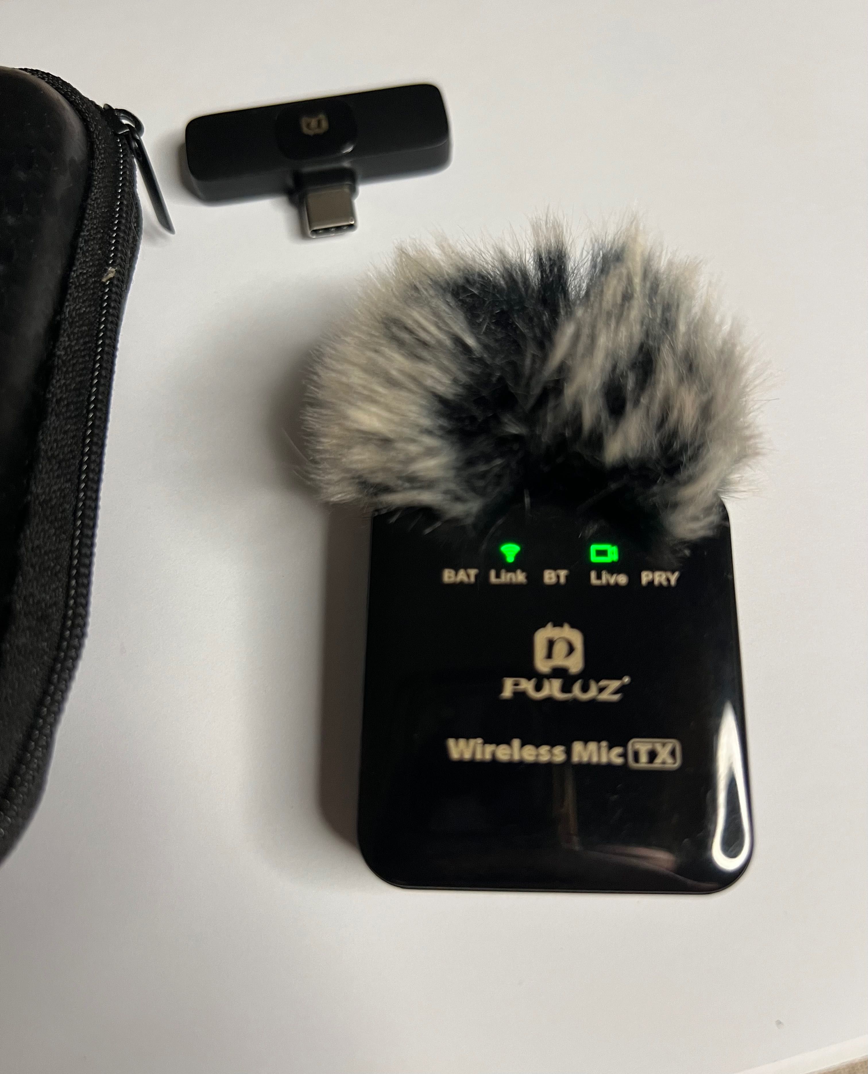 Мікрофон петличка PULUZ USB type-c Wireless MicTX