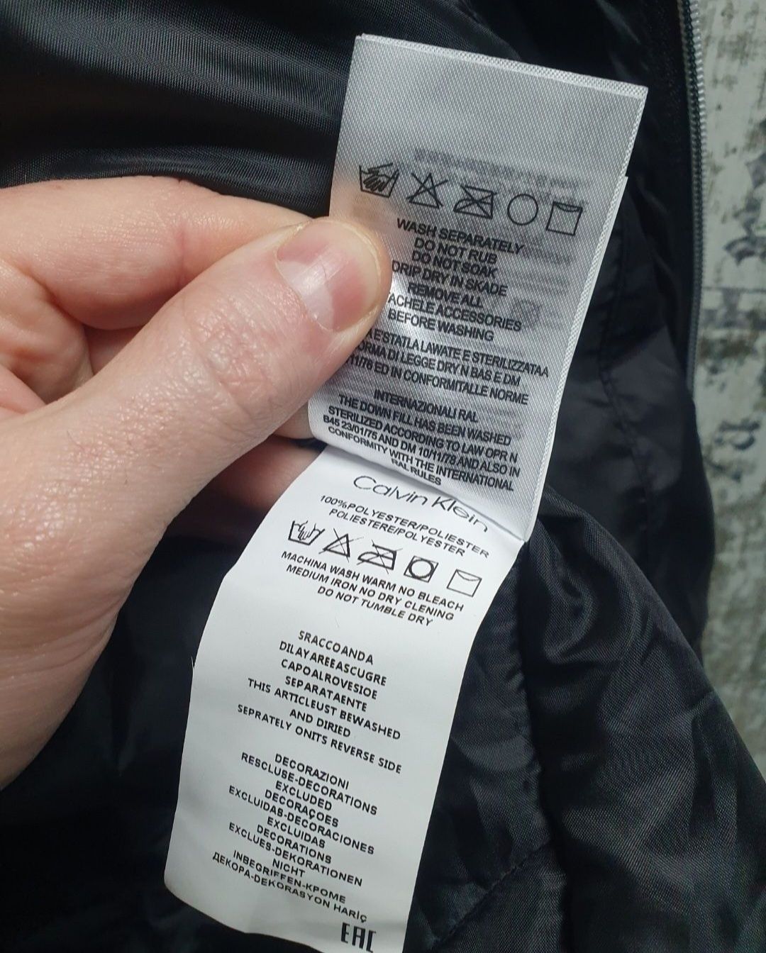 Мужская куртка CALVIN KLEIN Original
