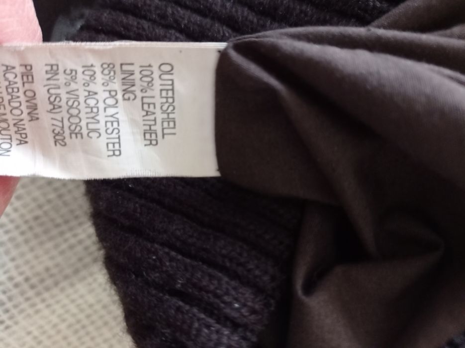 Zara Basic kurtka skórzana rozm L