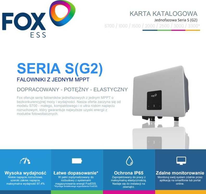 Falownik FoxEss S3300-G2