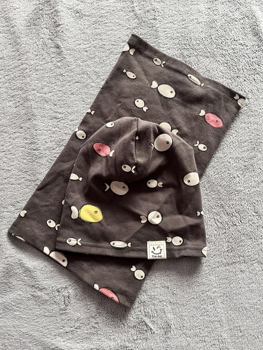 Czapka i komin bawelna_46-50