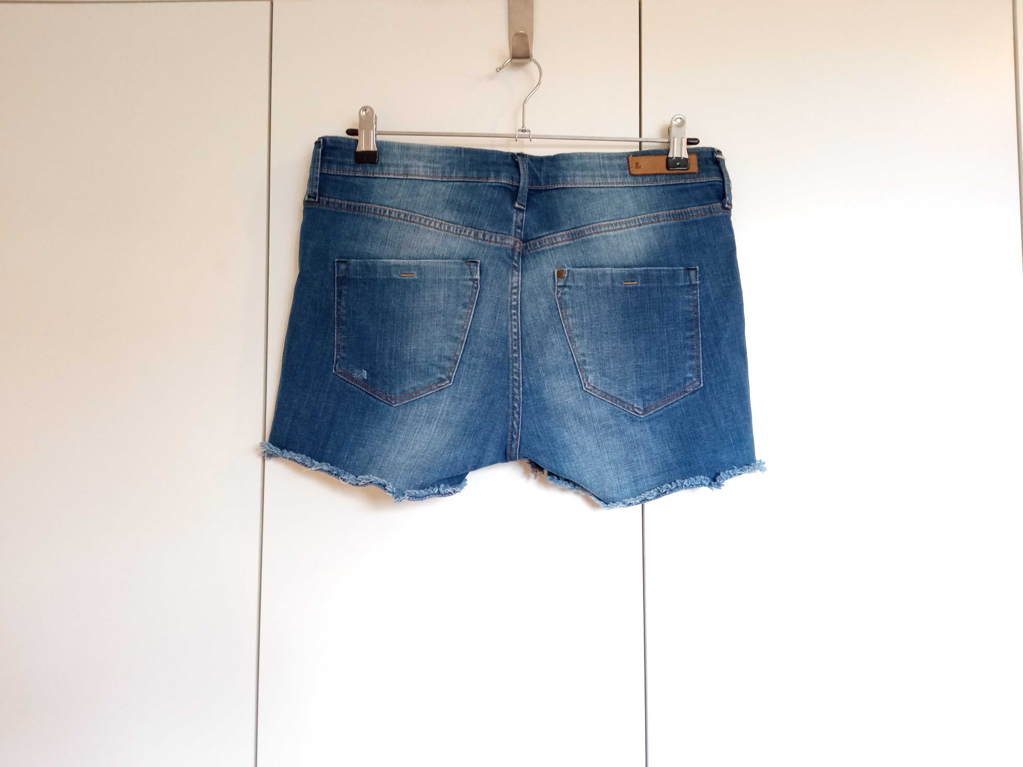 Jeansowe spodenki H&M rozm.40