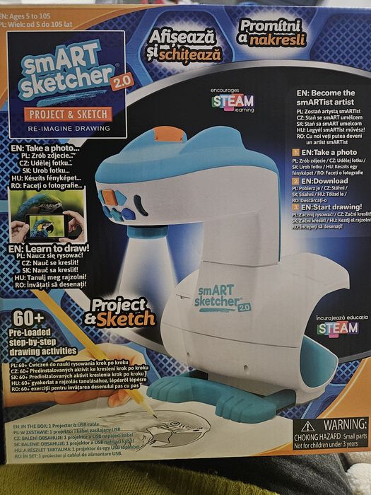 Projektor dla dzieci do rysowania Smart Sketcher 2.0