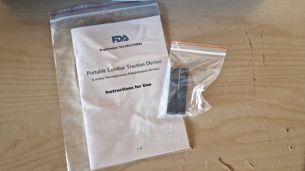 Przyrząd do rozciągania kręgosłupa – Pas lędźwiowy na ból pleców