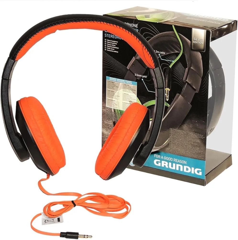 Auscultadores Gaming Grundig Novos.