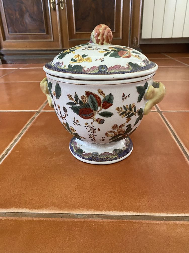 Vaso pintado mão