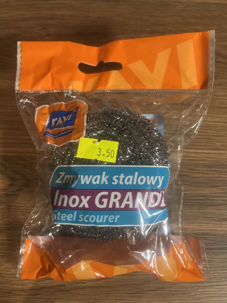 3 sztuki- Ravi zmywak stalowy Inox Grande