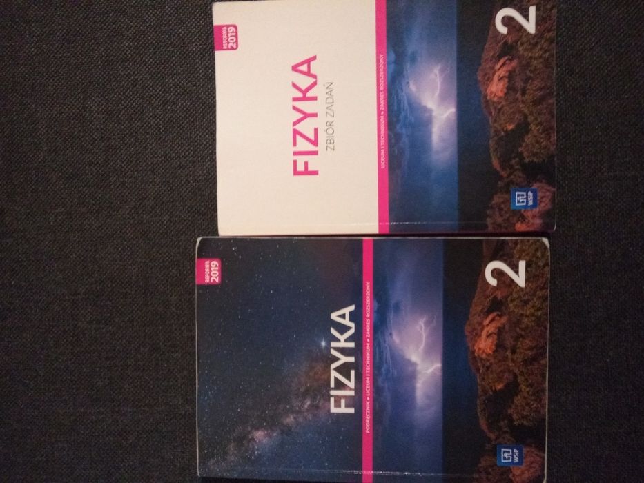 Podręcznik i zbiór zadań fizyka