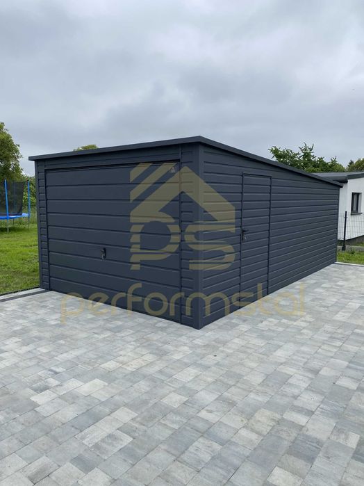 Garaże Blaszane . Konstrukcje Stalowe . Wiaty Śmietnikowe . Hale .