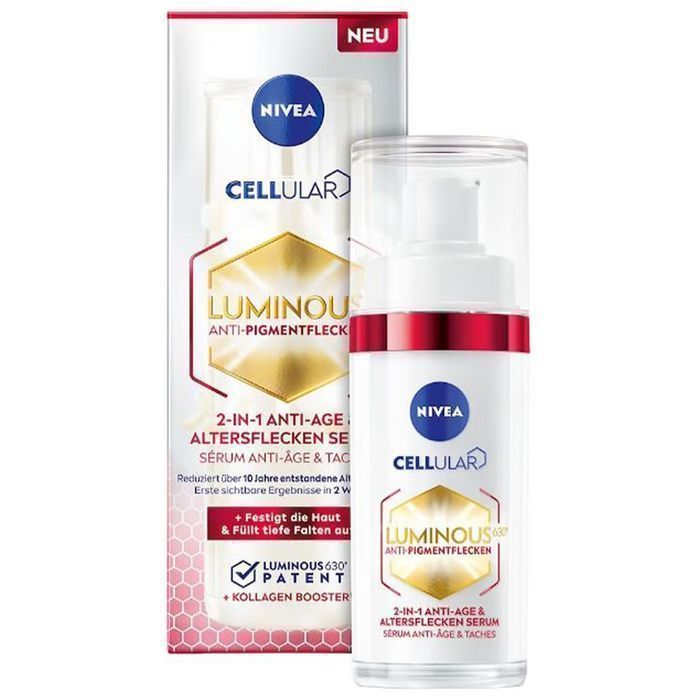 Nivea Cellular Luminous 630 anti-age serum na przebarwienia zmarszczki