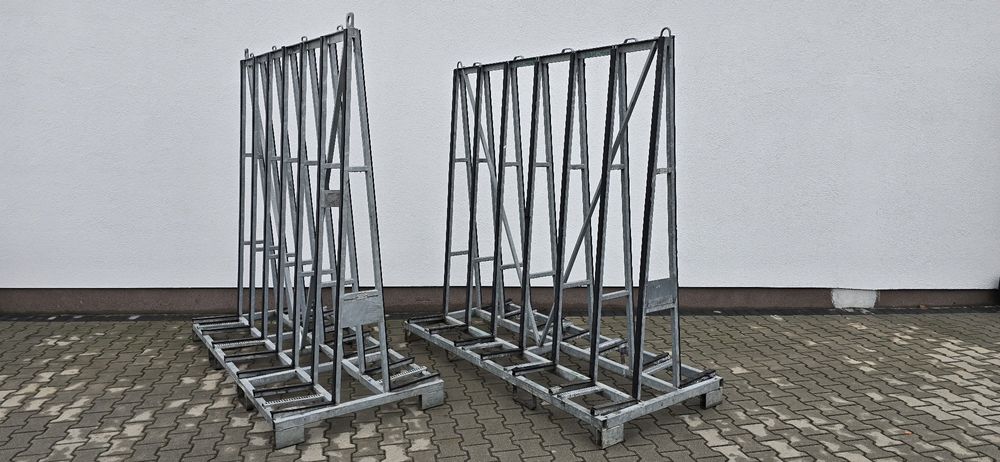 Stojak Transportowy do Szkła Okien Szyb płyt itp. ocynkowany