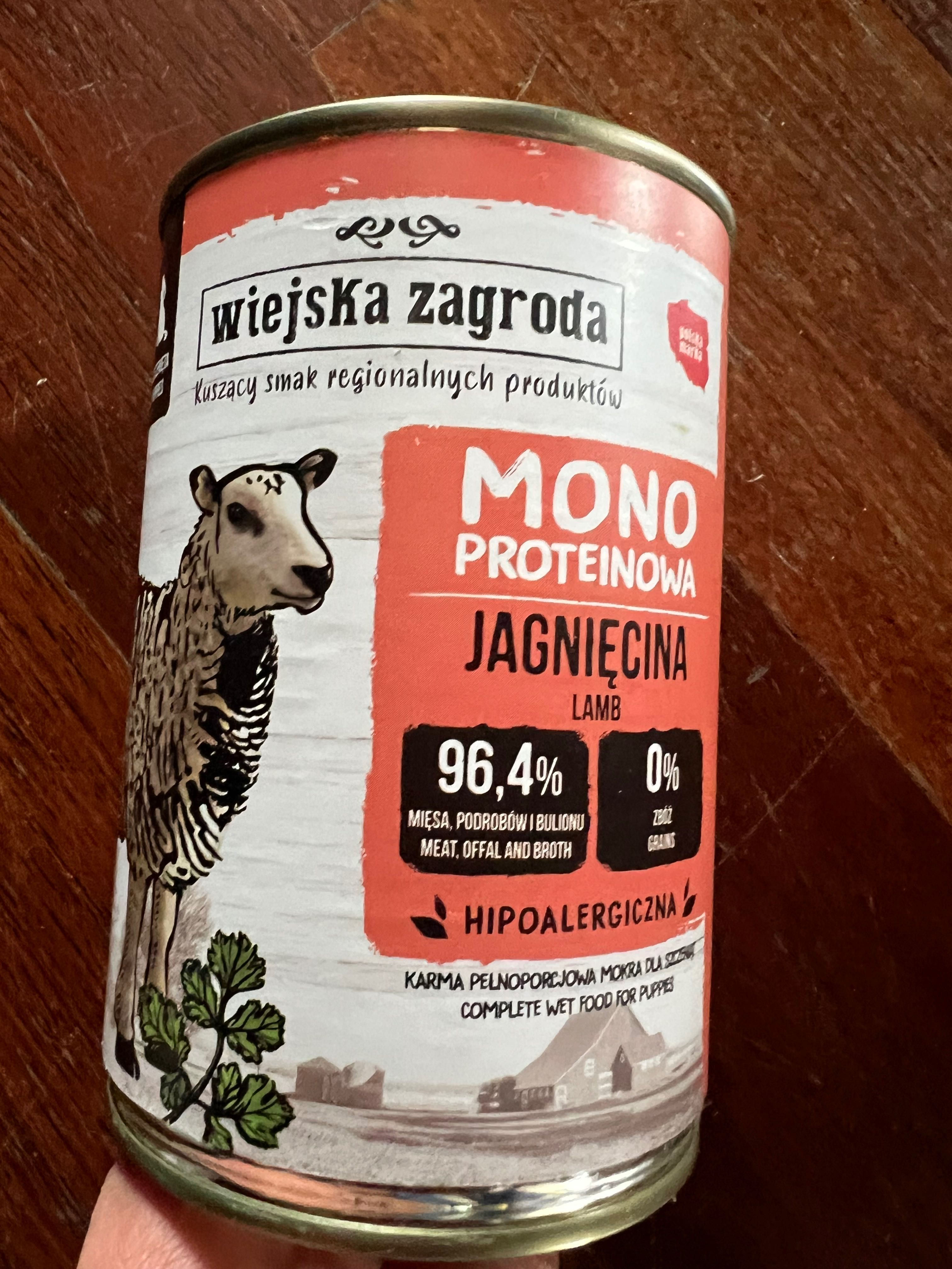 Karma mokra indyk lub jagnięcina dla psa (szczenięta i hipoalergiczna)