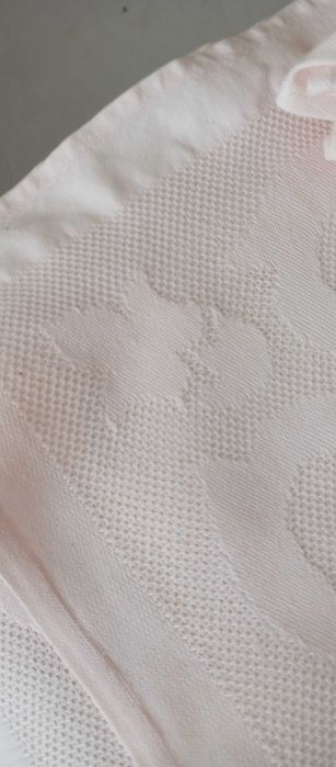 Toalha de linho bordada com 10 guardanapos iguais 150cmX220cm