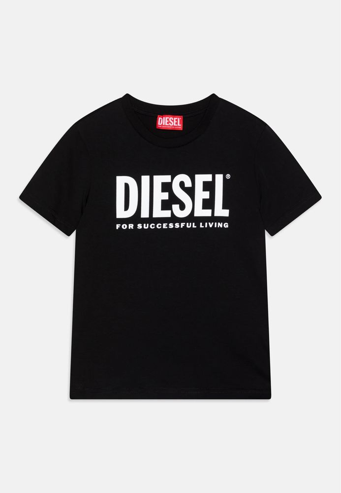 Мужские футболки Diesel черные унисекс Дизель отличного   качества