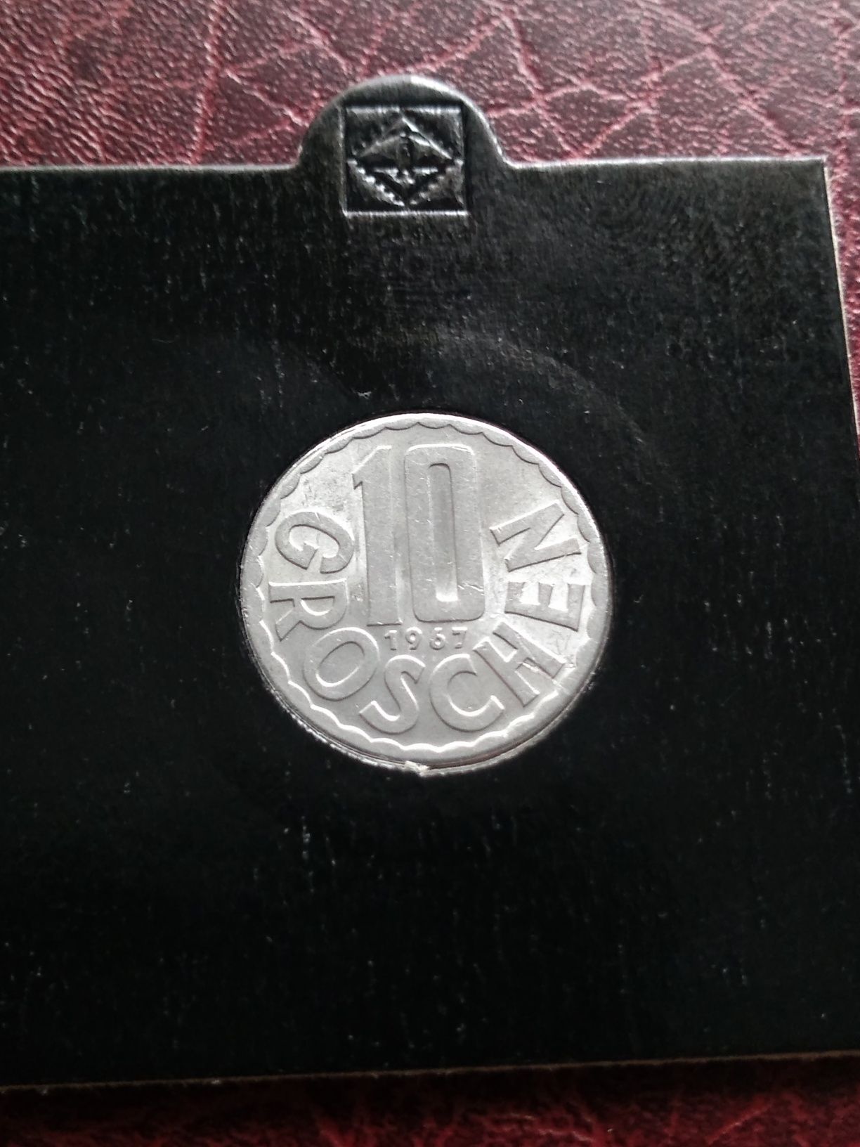 Moneta Austria 10 groszy 1967