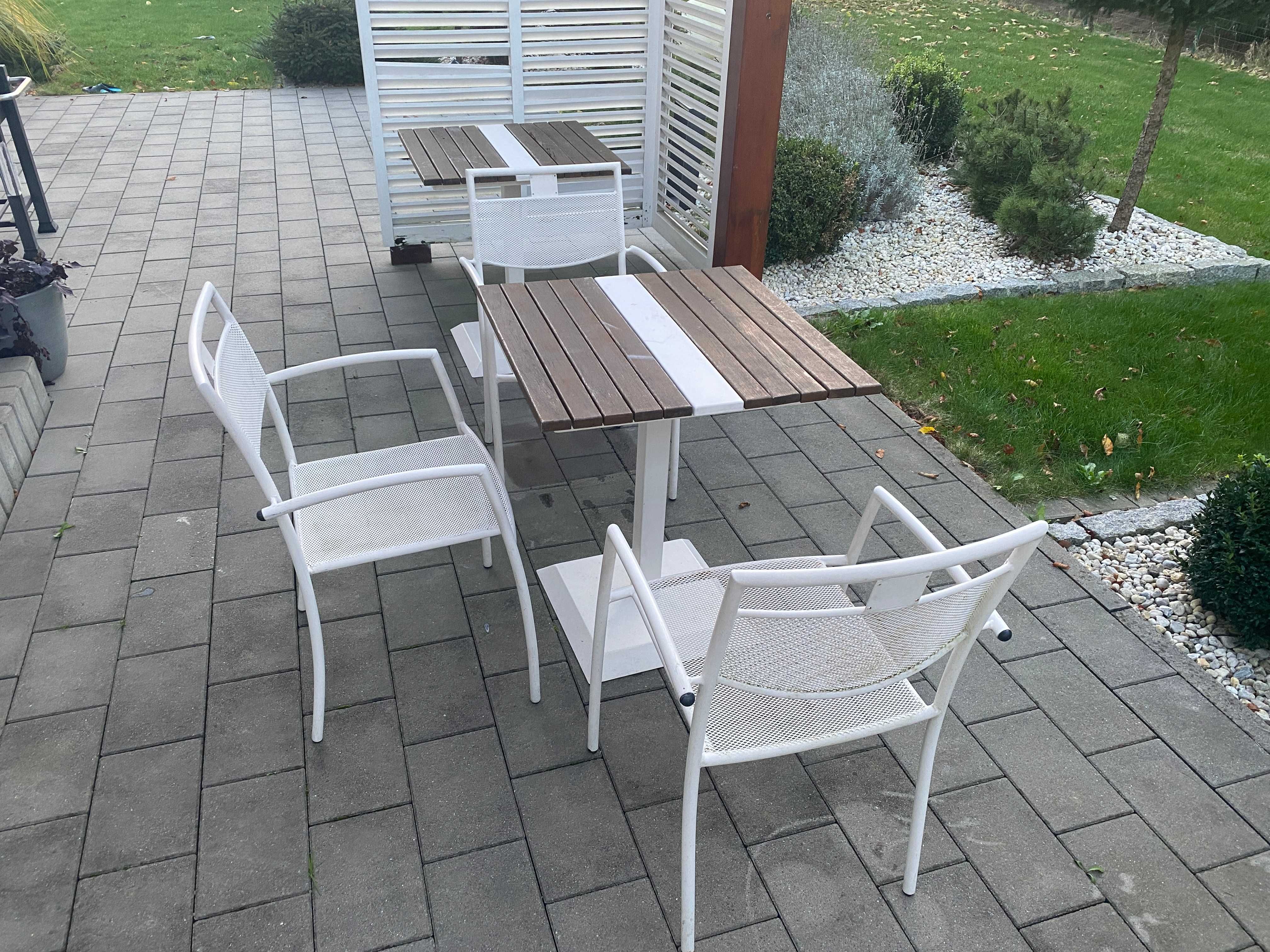 Stoły + Krzesła zewnętrzne typu premium