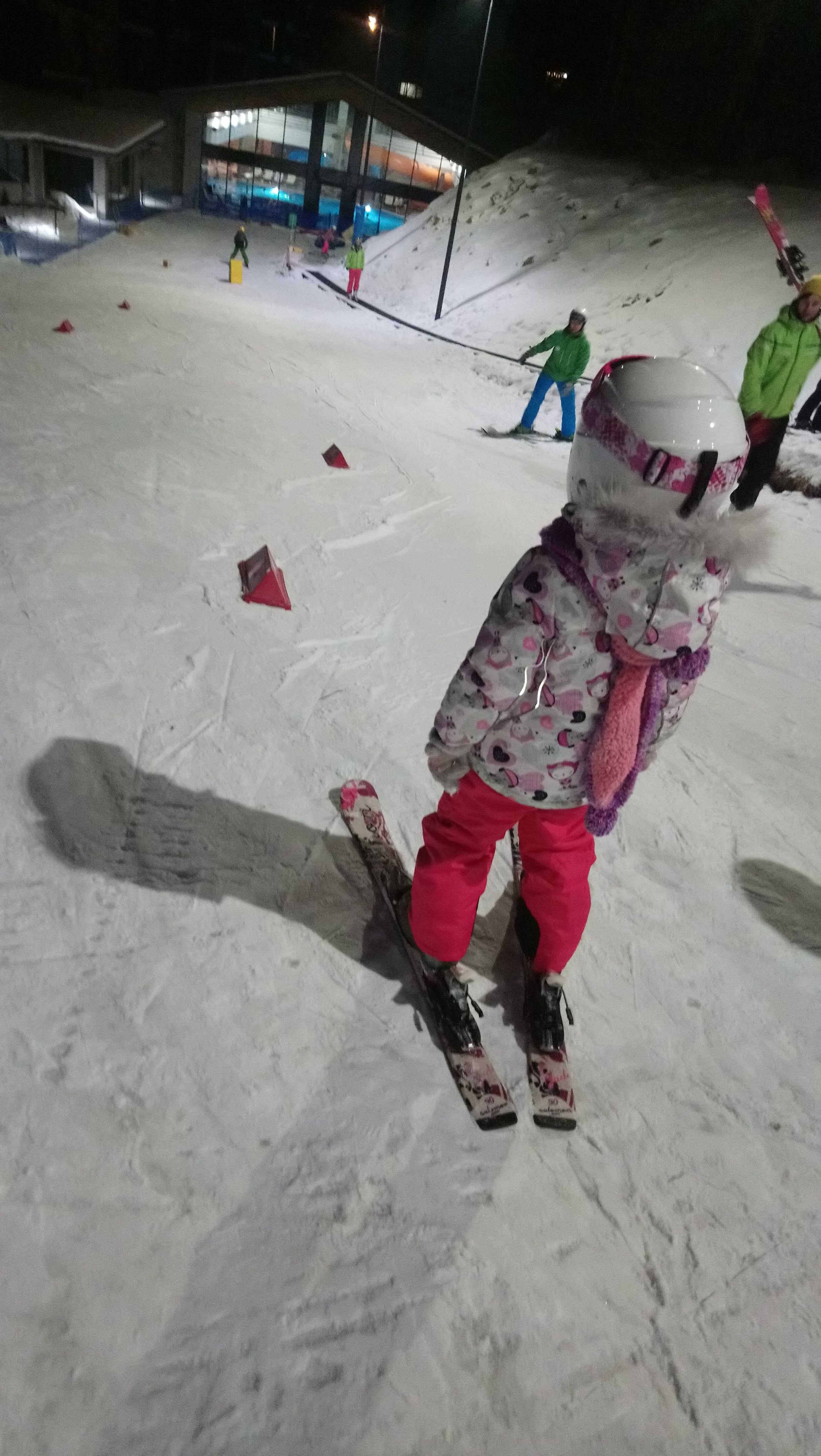 Kask narciarski snowboardowy dla dziewczynki Arcore plus google IQ