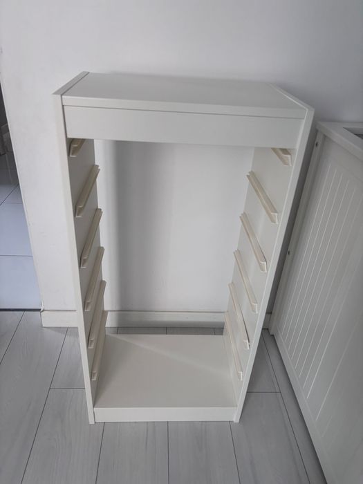 Trofast IKEA - rama z 3 pojemnikami na zabawki