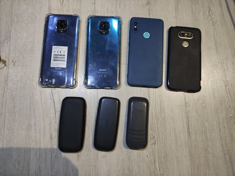 Телефон Андроид Смартфон IPS 256 ГБ память Nokia Xiaomi Redmi Note LG