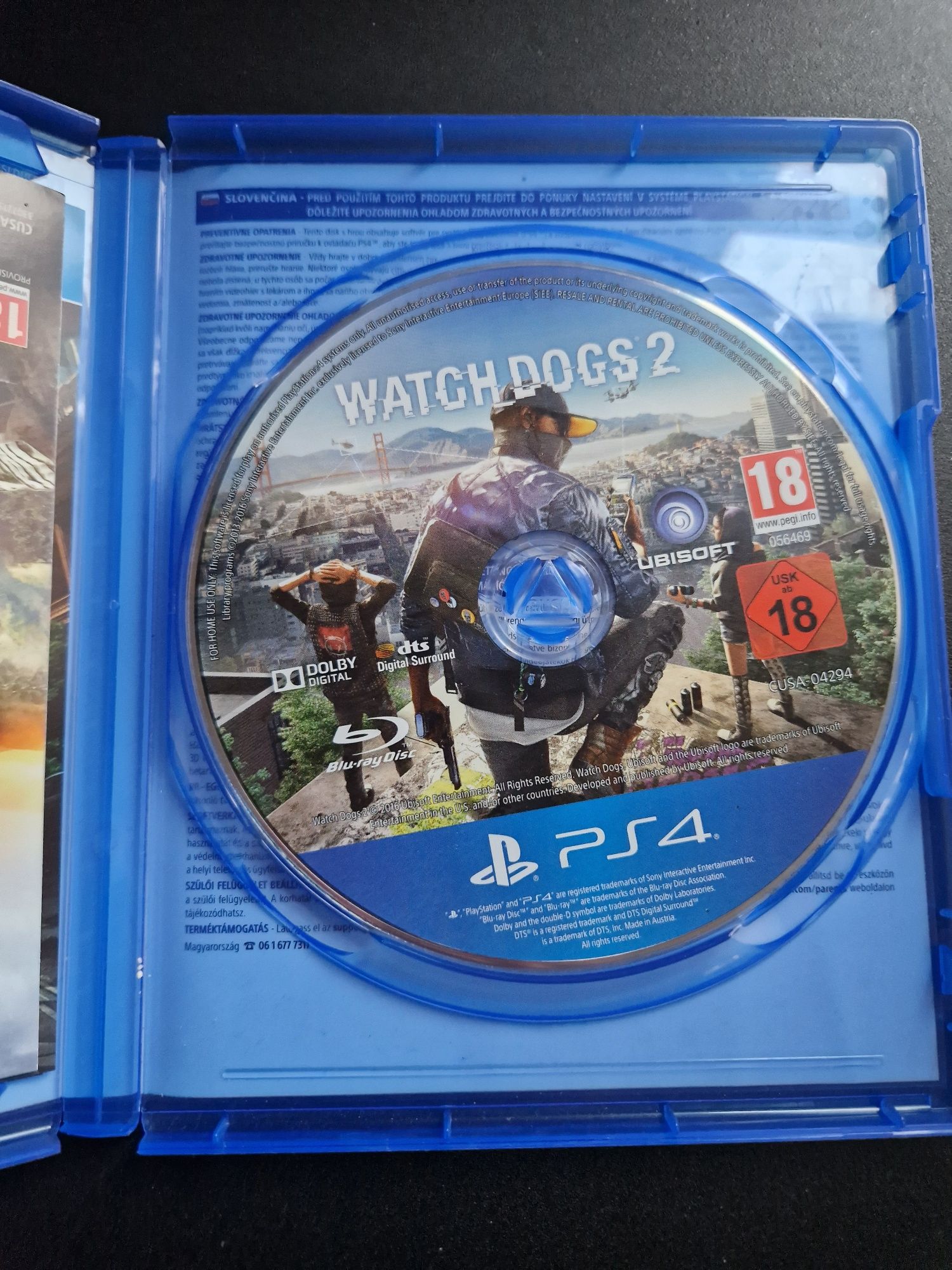 Gra Watch Dogs 2 PL ps4