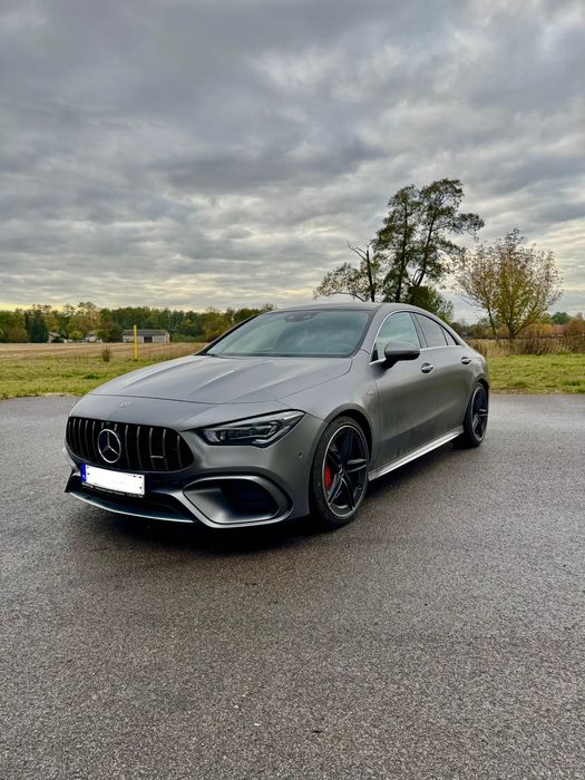 Kierowca na ślub / wesele – Mercedes CLA 45s AMG (MAZOWSZE)