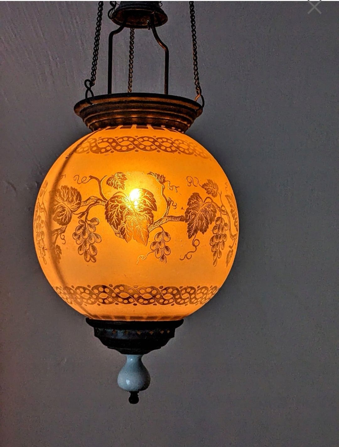 Lampa, lampion, latarnia XIXw.