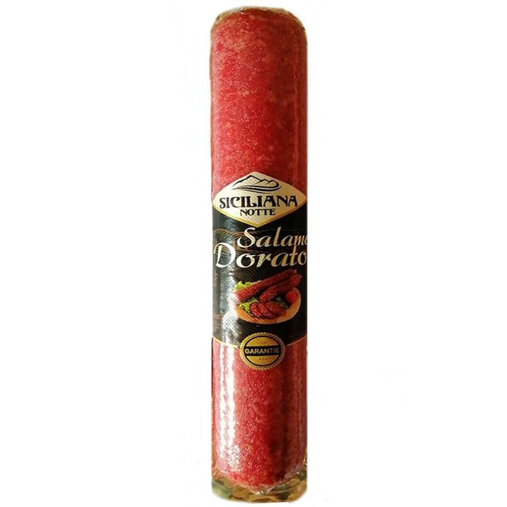 Ковбаса Салямі Siciliana Notte, Salame Dorato, 300г