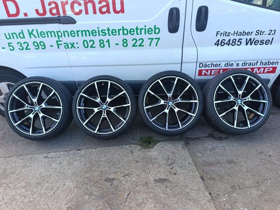 BMW G30 G31 G15 G16 oryginalne felgi m pakiet dwie szerokości 5x112
