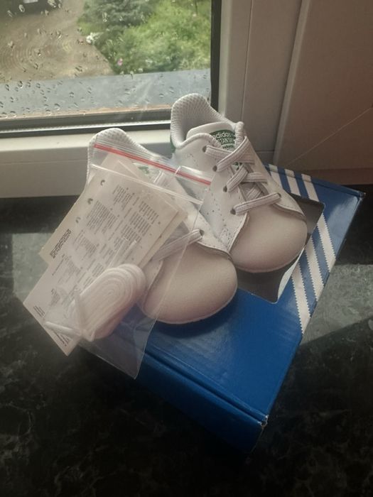 Дитячі кросівки панетки Adidas Stan Smith Crib / ОПТ